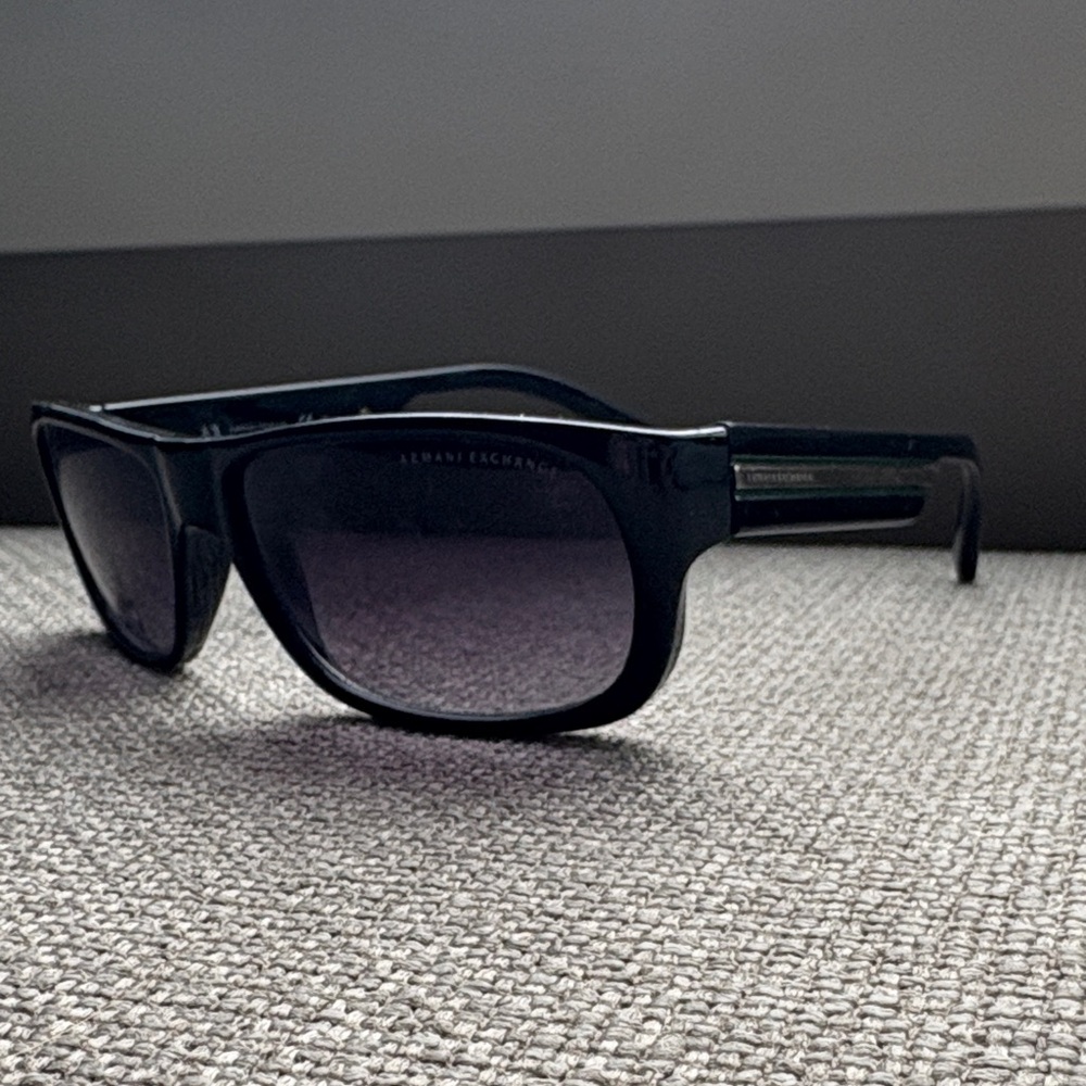 Armani Exchange Dark Square Sunglasses